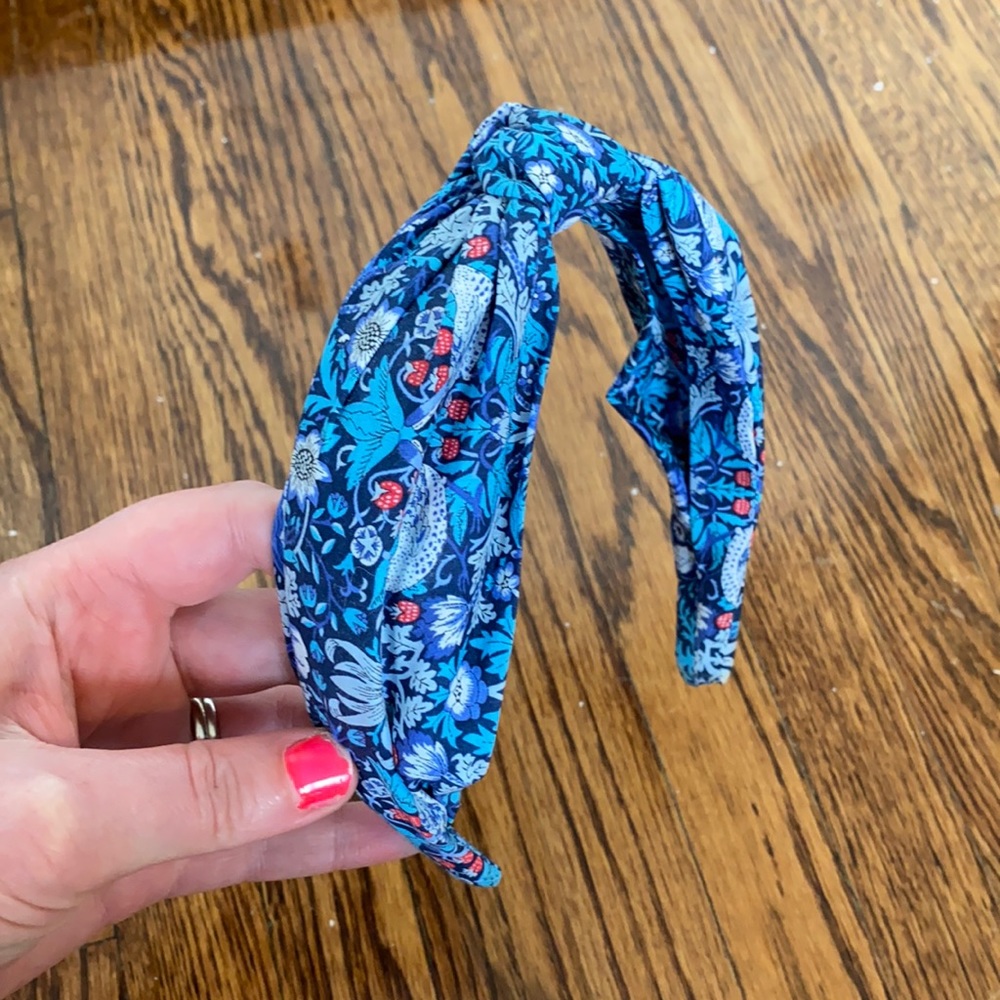 William Morris Strawberry Thief headband